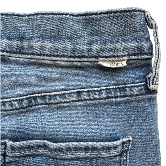 Mother The Mid Rise Dazzler Ankle Jeans We The Animals Size 25 - Picture 8 of 10